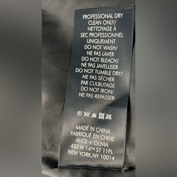 Alice + Olivia Kinsley Oversized Stripe Faux Fur Coat - Picture 10 of 13